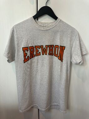 PIZZASLIME Erewhon Graphic T-Shirt Gray Size M
